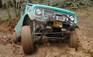 Early Scout Getting it On out of mud